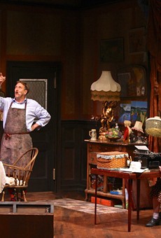 Skip Greer and Brigitt Markusfeld in "You Can't Take it With You," now on stage at Geva Theatre.