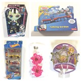 IMAGES PROVIDED - Some of the toys that tested positive for heavy metals.