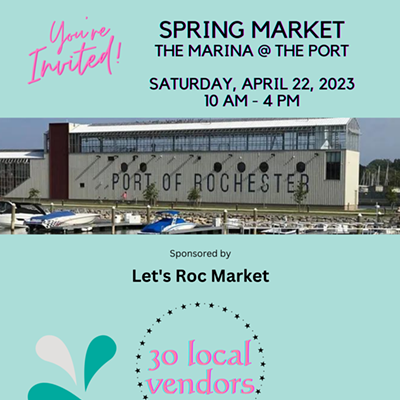 Spring Market, The Marina at the Port of Rochester