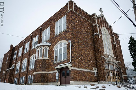 St. Bridget's Church in the Northeast section of the city is the future home of PUC Achieve Charter School. PUC plans to open nine more schools in Rochester. - PHOTO BY MARK CHAMBERLIN