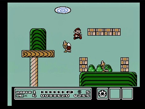 Super Mario Brothers 3, Shigeru Miyamoto, - Takashi Tezuka, Hiroshi Yamauchi, directors; Satoru - Iwata, executive producer; Konji Kondo, composer, - Nintendo Entertainment System, 1990, Nintendo of - America, Inc.