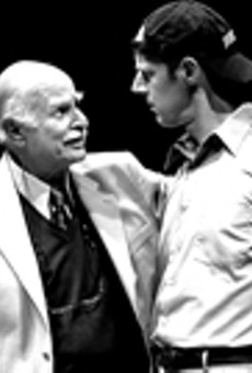 Teaching life lessons: Bernie Passeltiner in Geva's "Tuesdays with Morrie."