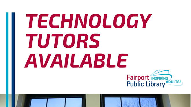 Technology Tutors Available!