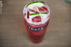 The 145 Culver cocktail at TRATA. - PHOTO BY THOMAS J. DOOLEY