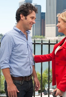 The adorable Paul Rudd and the hilarious Amy Poehler in "They Came Together."