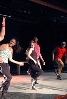 The cast of "In the Heights" rehearse in run up to the production's May 22 opening at RAPA. The musical is a joint venture by OFC Creations and the Rochester Latino Theatre Company.
