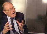 SONY PICTURES - The detained combatant: Robert S. McNamara in The Fog of War.