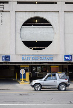 The East End garage needs repairs, or will have to close, says the city's parking chief. - PHOTO BY MARK CHAMBERLAIN