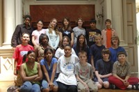 The explorers: Genesee Community Charter School's traveling sixth-graders. - KARA DOUGHMAN