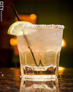 The house margarita at Salena's in Village Gate. - PHOTO BY MARK CHAMBERLIN