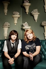 PHOTO BY JEREMY COWART - The Indigo Girls &mdash; Amy Ray and Emily Saliers &mdash; are seasoned songwriters and musicians who have sold more than 12 million records since debuting in the 1980's. The politically charged duo performs this weekend as part of the Greentopia Music series.