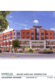 The latest design of the College Town Barnes &amp; Noble.