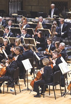 The Rochester Philharmonic Orchestra (right) will perform Pixar in Concert on Saturday, July 12. The production will feature scores and video clips from all 14 of Pixar’s feature films.