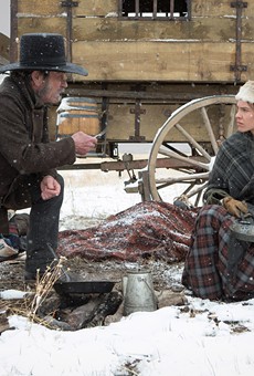 Tommy Lee Jones and Hilary Swank in "The Homesman."