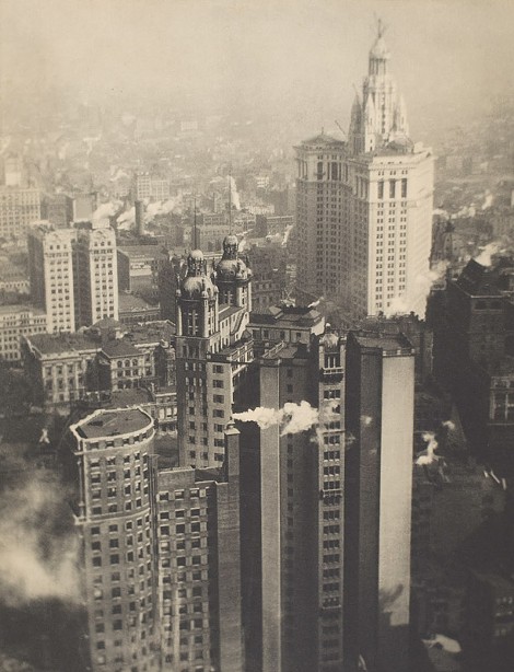 "New York from its Pinnacles" is included in Eastman Museum's major retrospective of the work of Alvin Langdon Coburn, on view through January 24. - PHOTO PROVIDED