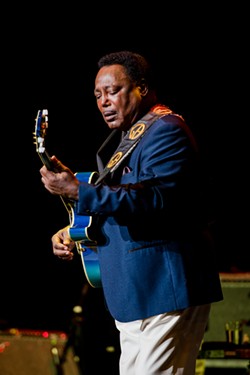 Guitarist George Benson delivered the hits at Kodak Hall on Thursday, June 27, as part of the 2019 CGI Rochester International Jazz Festival. - PHOTO BY JOSH SAUNDERS