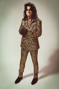 Shock rock icon Alice Cooper will bring his nightmare carnival of a show to CMAC on Wednesday, August 7. - PHOTO BY EARMUSIC