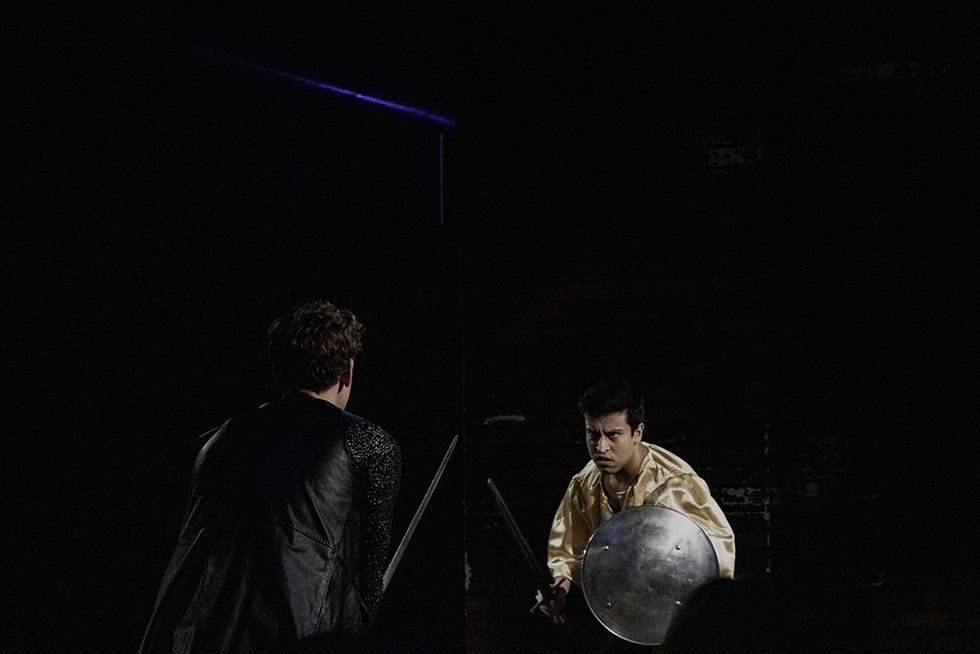 A scene from "BardBending: Fight Club Edition." - PHOTO BY ASHLEIGH DESKINS
