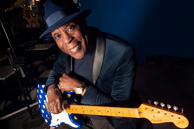 Buddy Guy, one of Rolling Stone’s “100 Greatest Guitar Players of All Time” will play Kodak Center on November 9. - PHOTO BY PAUL NATKIN