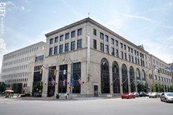 The former home of the Democrat and Chronicle, and the longtime headquarters of its parent company, Gannett Co., on Exchange Boulevard in Rochester. - FILE PHOTO