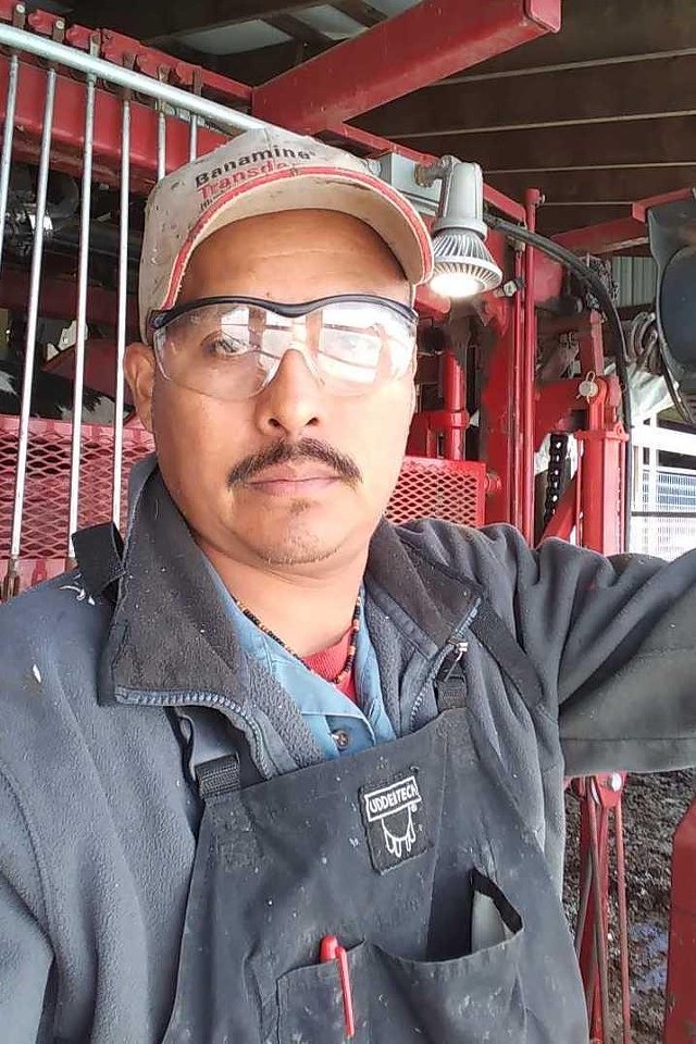 Victor Cortez is a migrant farmworker on a Wyoming County dairy farm. - PHOTO PROVIDED BY VICTOR CORTEZ