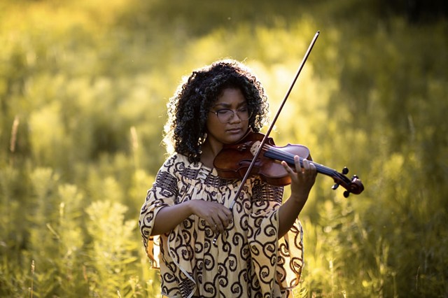 Epongue Ekille curated the playlist "Black Classical Music Essentials" to bring more awareness to composers and performers of color. - SHERIDAN PAIGE PHOTOGRAPHY