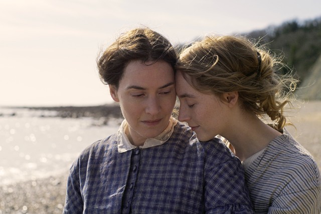 Kate Winslet and Saoirse Ronan in "Ammonite." - PHOTO PROVIDED