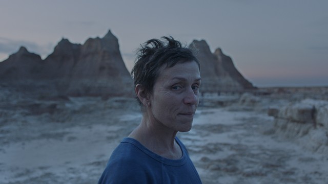 Frances McDormand in "Nomadland." - PHOTO PROVIDED