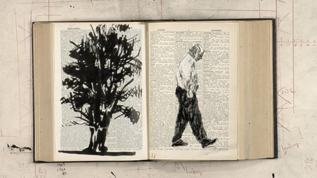 A still from "William Kentridge: Second-hand Reading." - PHOTO COURTESY EASTMAN MUSEUM