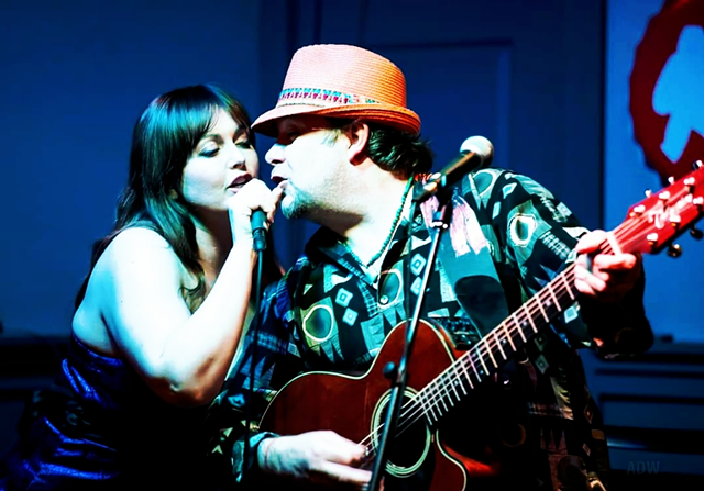 Mary Monroe and Nate Coffey perform together. - PHOTO PROVIDED