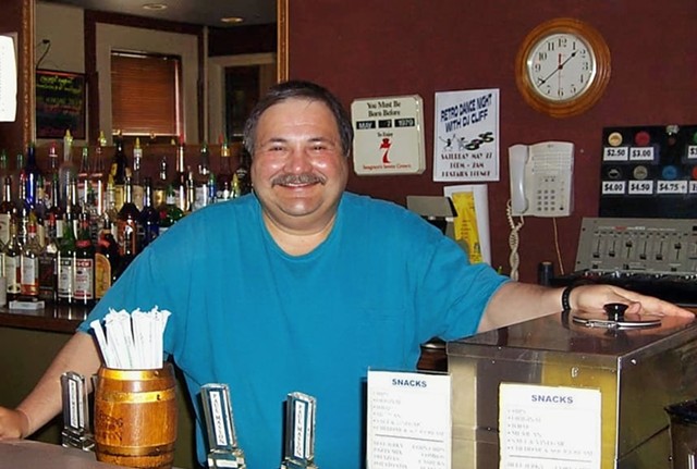 Robert D'Ambrosio, affectionately known as "Poopsie," was a beloved bartender at Tara's. D'Ambrosio died in 2011. - PHOTO COURTESY OF CLIFF MOTKO