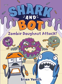 The cover of "Zombie Doughnut Attack!" - IMAGE PROVIDED