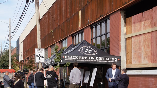 Black Button Distilling's new home at 1344 University Avenue is set to open in July 2023. - PHOTO BY GINO FANELLI
