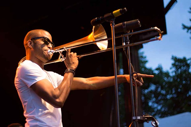 Trombone Shorty performs at the Rochester International Jazz Festival. - FILE PHOTO
