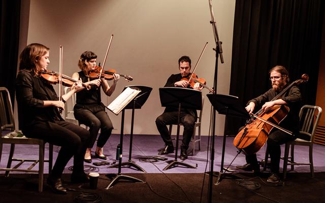 Mivos Quartet's new album is the first to contain all three of Steve Reich's string quartets. - PHOTO BY NADINE SHERMAN