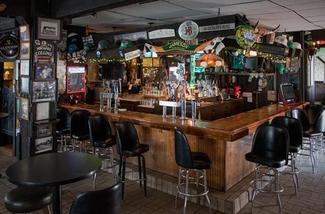Save for a few modern amenities, McGinnity's is unchanged from the 1970s. - PHOTO BY JACOB WALSH