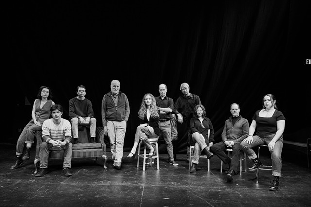 The cast of 'The Seagull,' which plays at SOTA through April 30. - TIMMY HARDY PHOTOGRAPHY