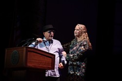 Local radio DJ Brother Wease was honored at Sunday night's award ceremony. - PHOTO PROVIDED