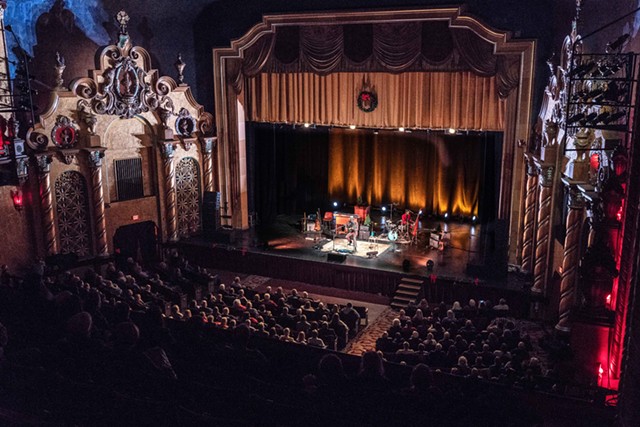 A view from the balcony at The Smith Center for the Arts during blues musician Keb' Mo's show on December 16, 2019. - PHOTO PROVIDED