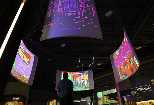 Visitors to the World Video Hall of Fame wing at The Strong can play games inducted into the Hall of Fame and learn more about the history of the gaming industry. - MAX SCHULTE