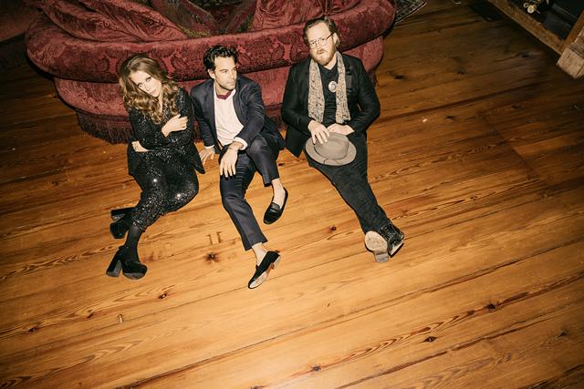 The Lone Bellow's Kanene Pipkin, Zach Williams and Brian Elmquist play Rochester on December 5. - PHOTO BY ERIC RYAN ANDERSON