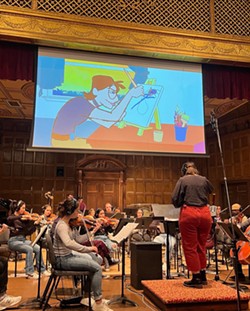 Empire Film and Media Ensemble provides Eastman students the opportunity to hone their skills as instrumentalists, composers, and conductors specializing in movies. - PHOTO PROVIDED