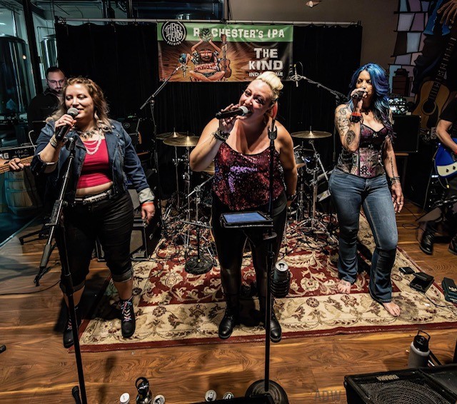 The Pink tribute band Funhouse will headline Chickfest 2024 at Three Heads Brewing. - PHOTO BY AARON WINTERS