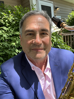 Bill Tiberio received the first-ever Ned Corman Educator Award from the Rochester Music Hall of Fame in May 2024. - PHOTO PROVIDED.