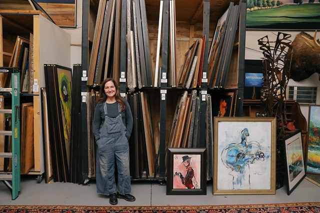 "There's no space anywhere, and every drawer is filled," CEO Kimberly Trenholm said of the 40,000-square foot art space. - MIKE MARTINEZ