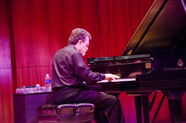 Bill Dobbins performed a tribute to Strayhorn at Hatch Recital Hall as part of the 2015 Xerox Rochester International Jazz Festival. - PHOTO BY MARK CHAMBERLIN