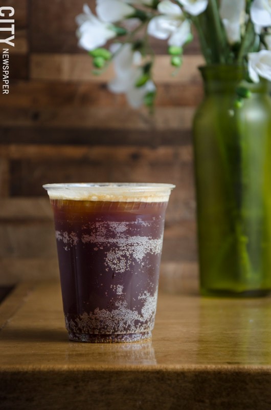 The Carbonated iced espresso  made with Fizz Cola. - PHOTO BY MARK CHAMBERLIN