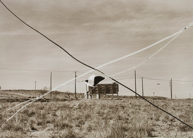 Thomas F. Barrow's 1974 photo, "Flight Field, Albuquerque," is part of "Sight Reading: Photography and the Legible World," on view at George Eastman Museum. - PHOTO PROVIDED
