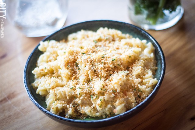 The Truffle Mac 'n' Cheese at Next Door Bar and Grill. - PHOTO BY KEVIN FULLER