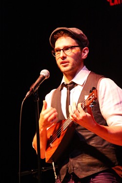 Matt Griffo performed at SOTA on Thursday. - PHOTO BY FRANK DE BLASE